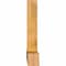 Ekena Millwork Portland Rough Sawn Timber Gable Bracket, Western Red Cedar, 108"W x 36"H x 6"D x 6"F, 8/12 Pitch GBW108X36X0606POR00RWR - alternate 3